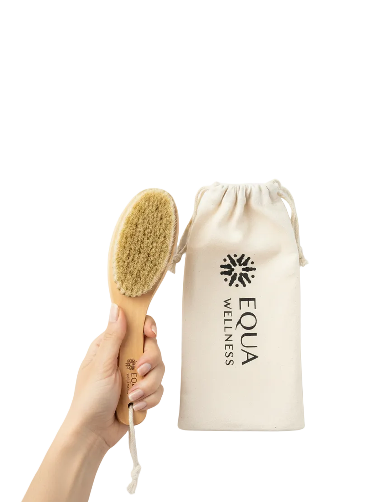 EQUA Dry Brush - lymphatic massage brush